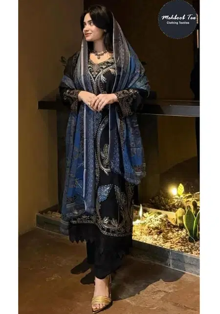 Mehboob Tex 1980 Cotton Embroidery Bulk Pakistani Salwar Suits Orders In India
